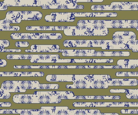 Dutch Sky Gold Rug Moooi