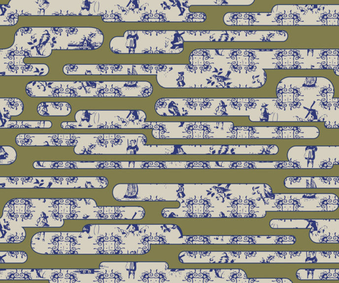 Dutch Sky Gold Rug Moooi