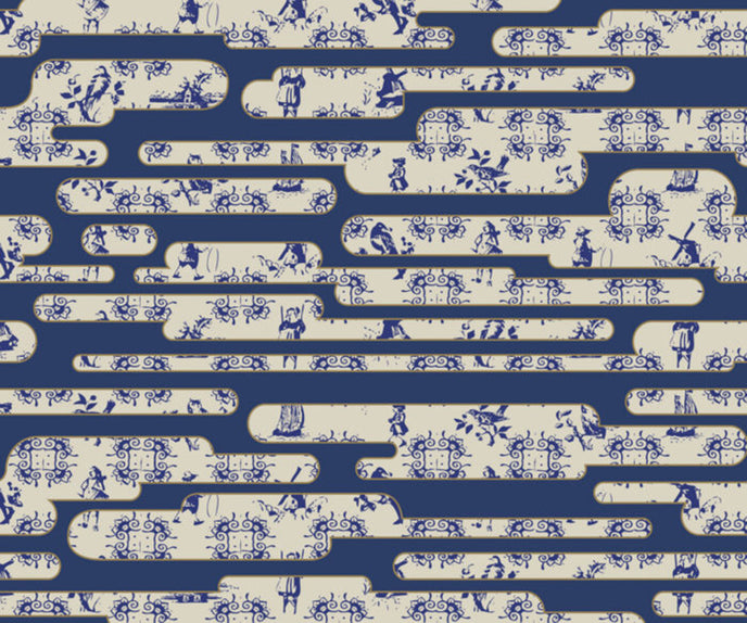 Dutch Sky Blue Rug Moooi 