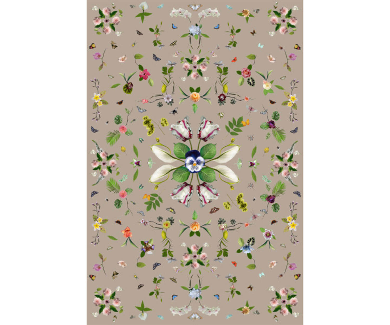 Garden of Eden Beige Rug Moooi