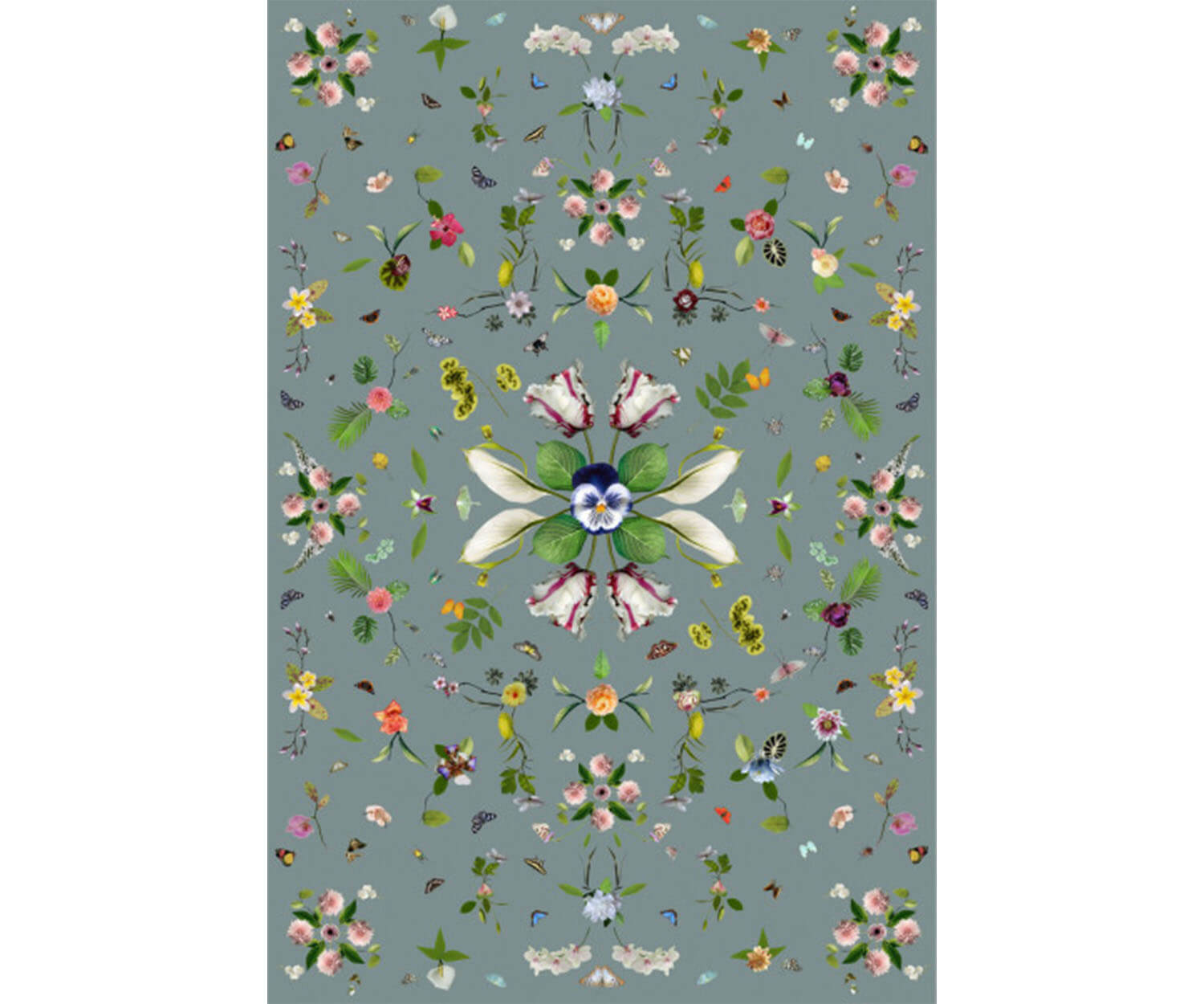 Garden of Eden Grey Rug Moooi
