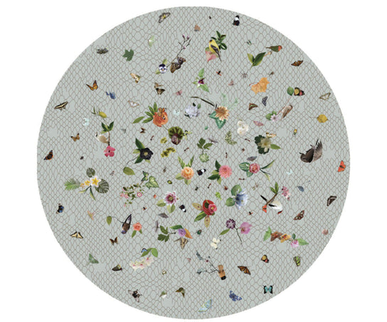 Garden of Eden Light Grey Rug Moooi