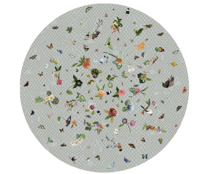 Garden of Eden Light Grey Rug Moooi