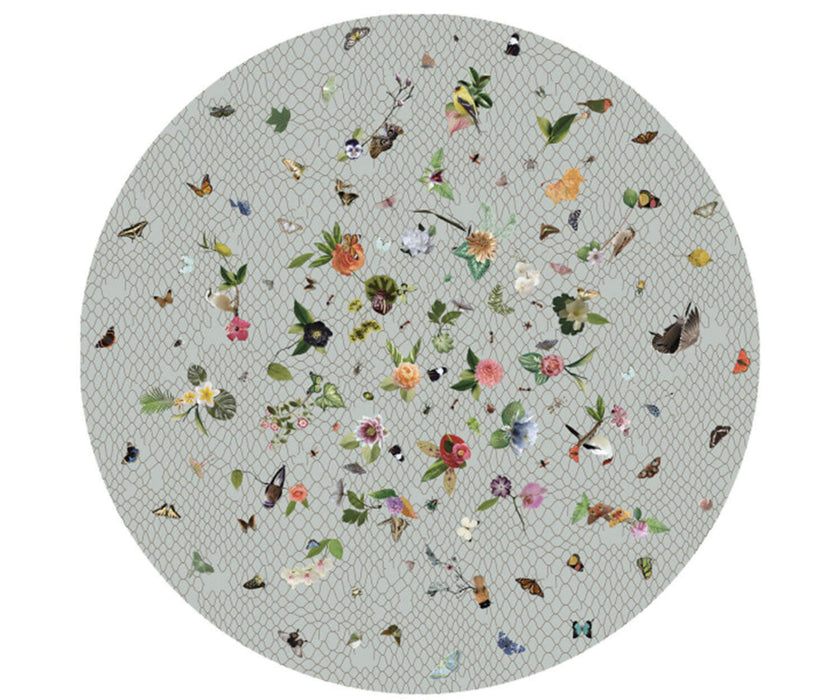 Garden of Eden Light Grey Rug Moooi