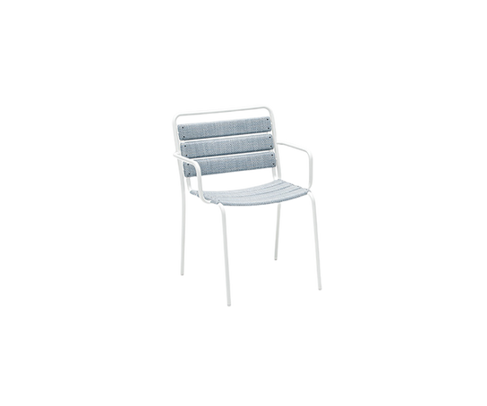 Stylish and Stackable Elba Outdoor Dining Chair by Paola Lenti Casa Design Group