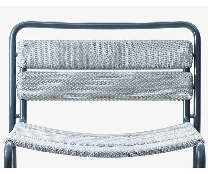 Stylish and Stackable Elba Outdoor Dining Chair by Paola Lenti Casa Design Group
