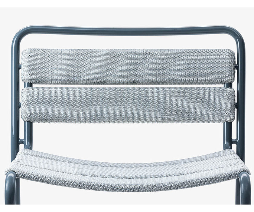 Stylish and Stackable Elba Outdoor Dining Chair by Paola Lenti Casa Design Group