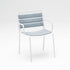 Stylish and Stackable Elba Outdoor Dining Chair by Paola Lenti Casa Design Group