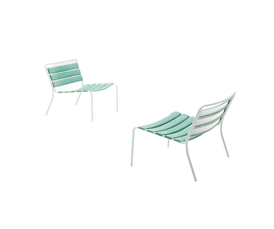 Durable and Stackable Elba Outdoor Lounge Chair by Paola Lenti Casa Design Group