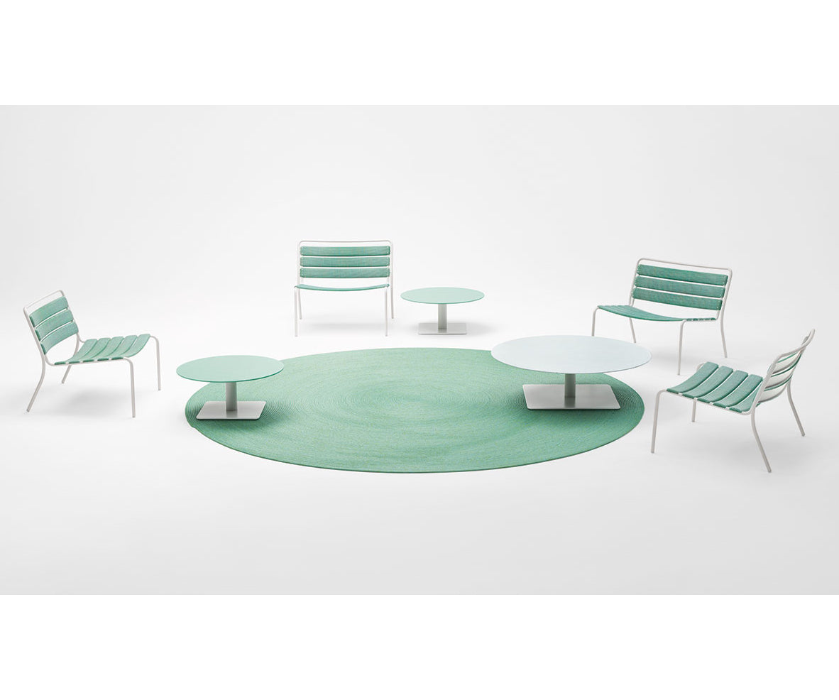 Durable and Stackable Elba Outdoor Lounge Chair by Paola Lenti Casa Design Group