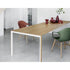 High end Elephant Wood Base Dining Armchair by Kristalia Casa Design