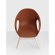 High end Elephant Wood Base Dining Armchair by Kristalia Casa Design