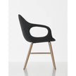 High end Elephant Wood Base Dining Armchair by Kristalia Casa Design
