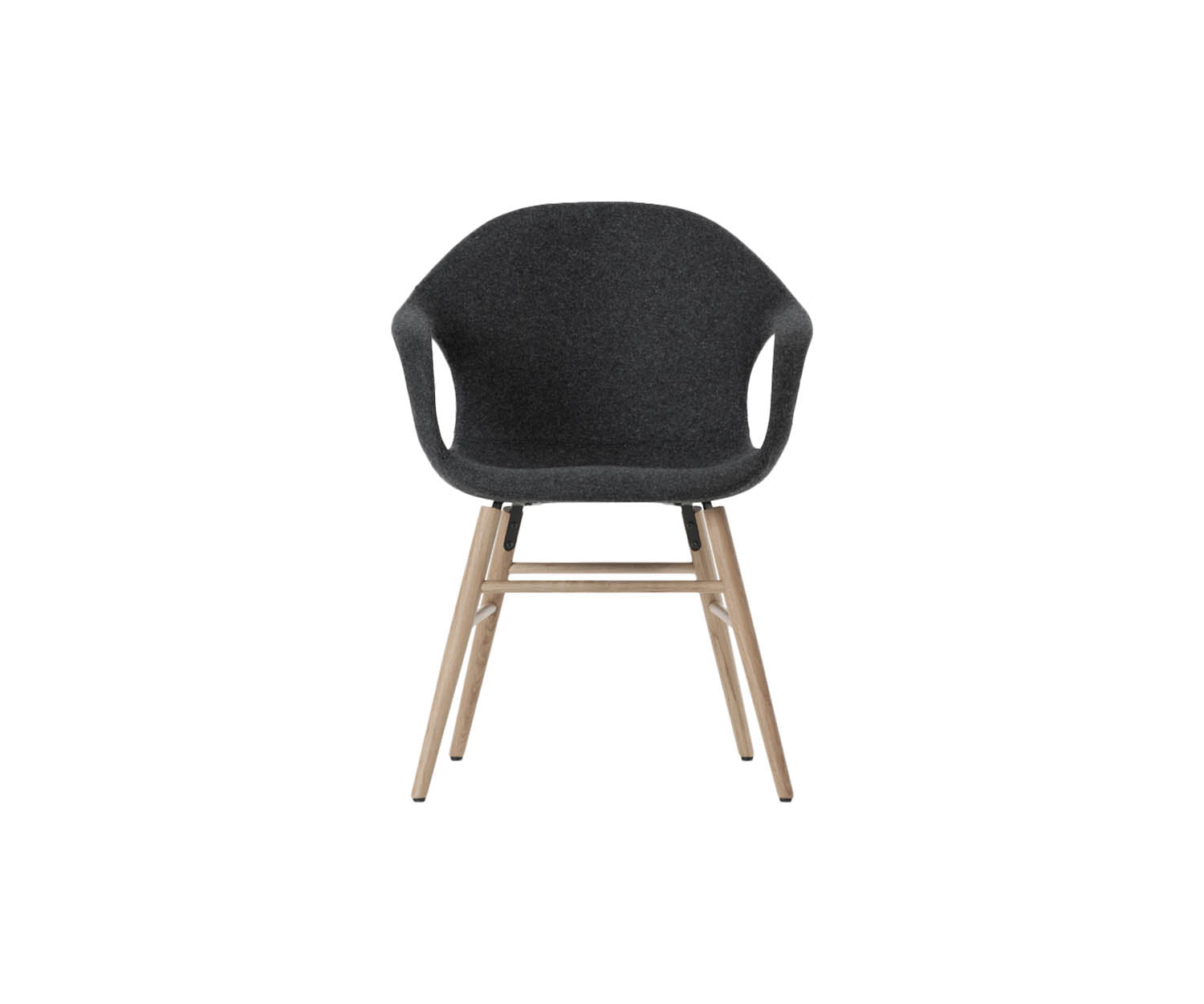 High end Elephant Wood Base Dining Armchair by Kristalia Casa Design
