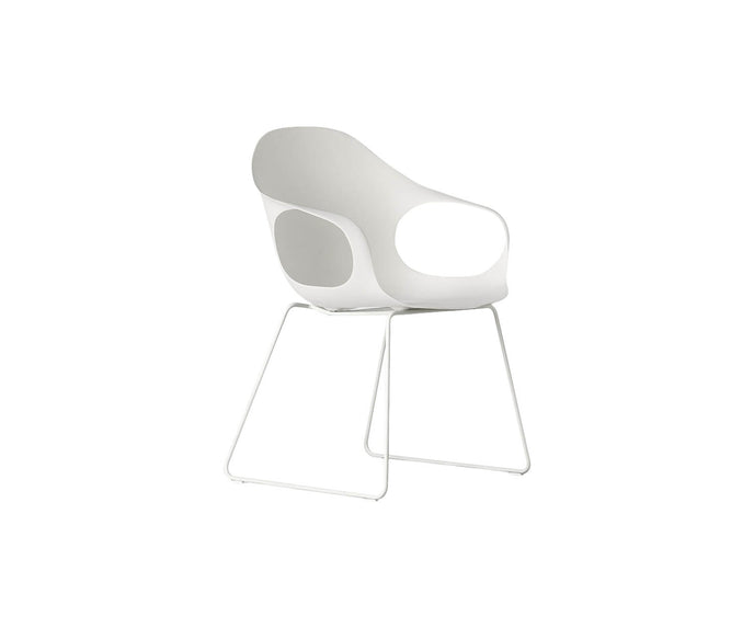 High end Elephant Slide Base Outdoor Armchair by Kristalia Casa Design