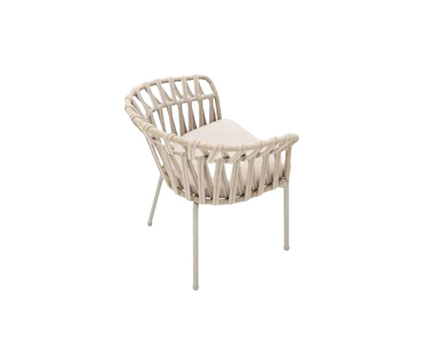 High End Emma Cross Dining Armchair by Varaschin Casa Design Group