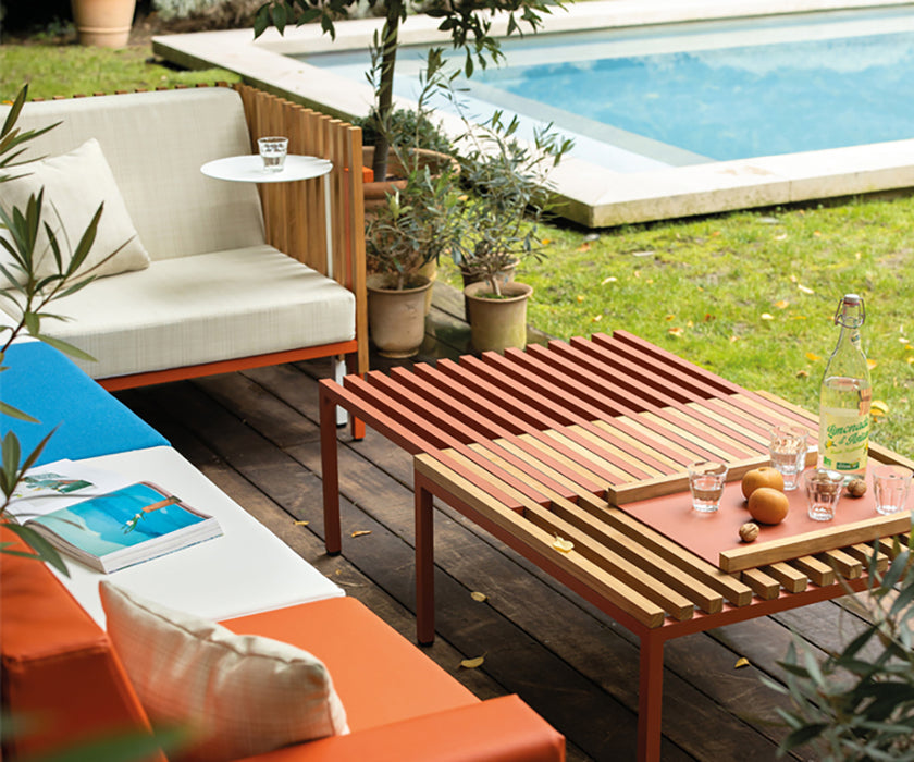 Sutra Ottoman Module Outdoor Sofa I Ego Paris