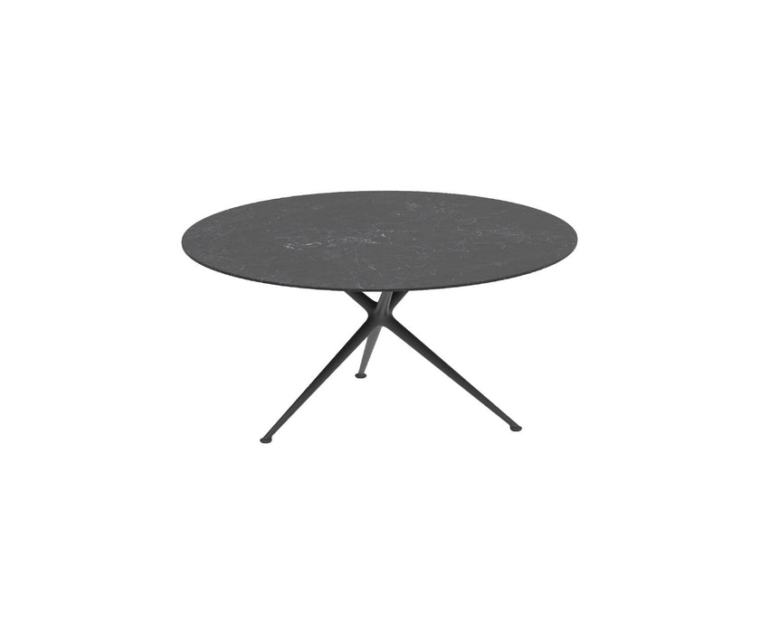 Luxury Exes Round Outdoor Dining Table by Royal Botania Casa Design Group