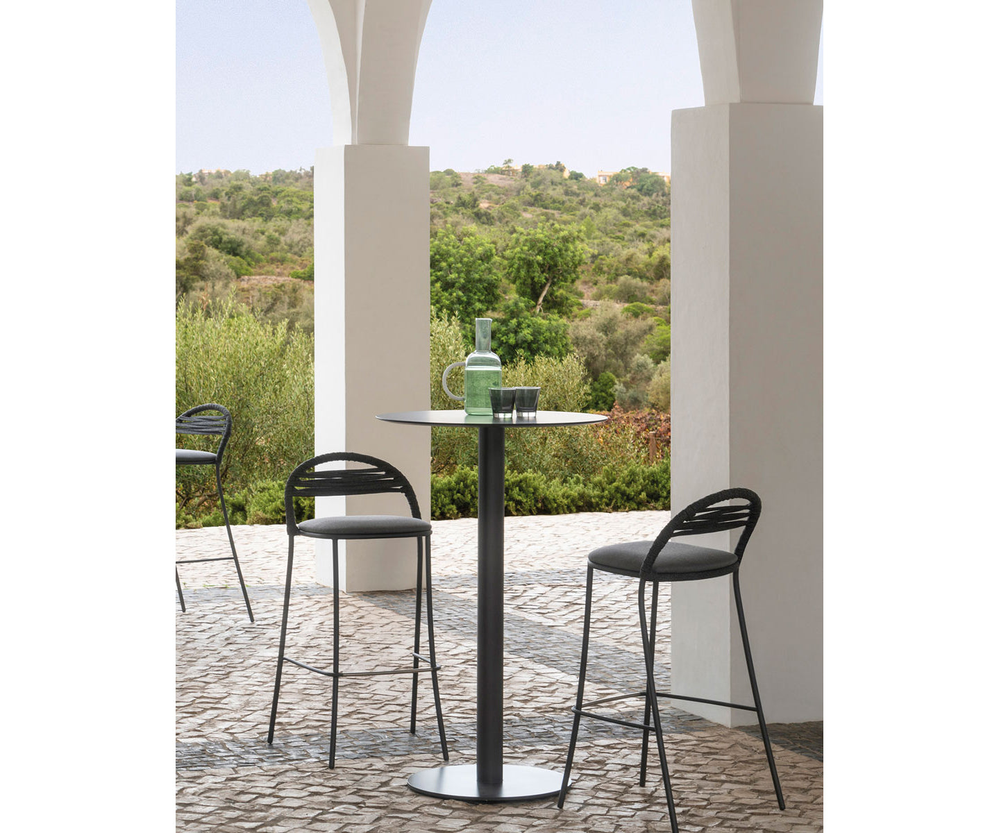 Petale Hand Woven Bar Stool | Expormim