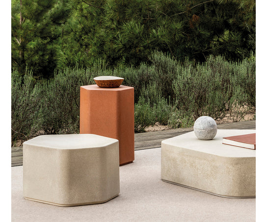 Talo Outdoor Hexagonal Side Table | Expormim