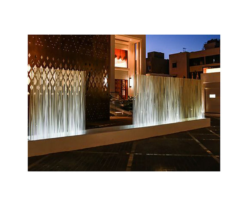 Sticks Square Base With LED Space Divider | Extremis