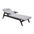 Sunrise Chaise Lounge with Armrest Manutti