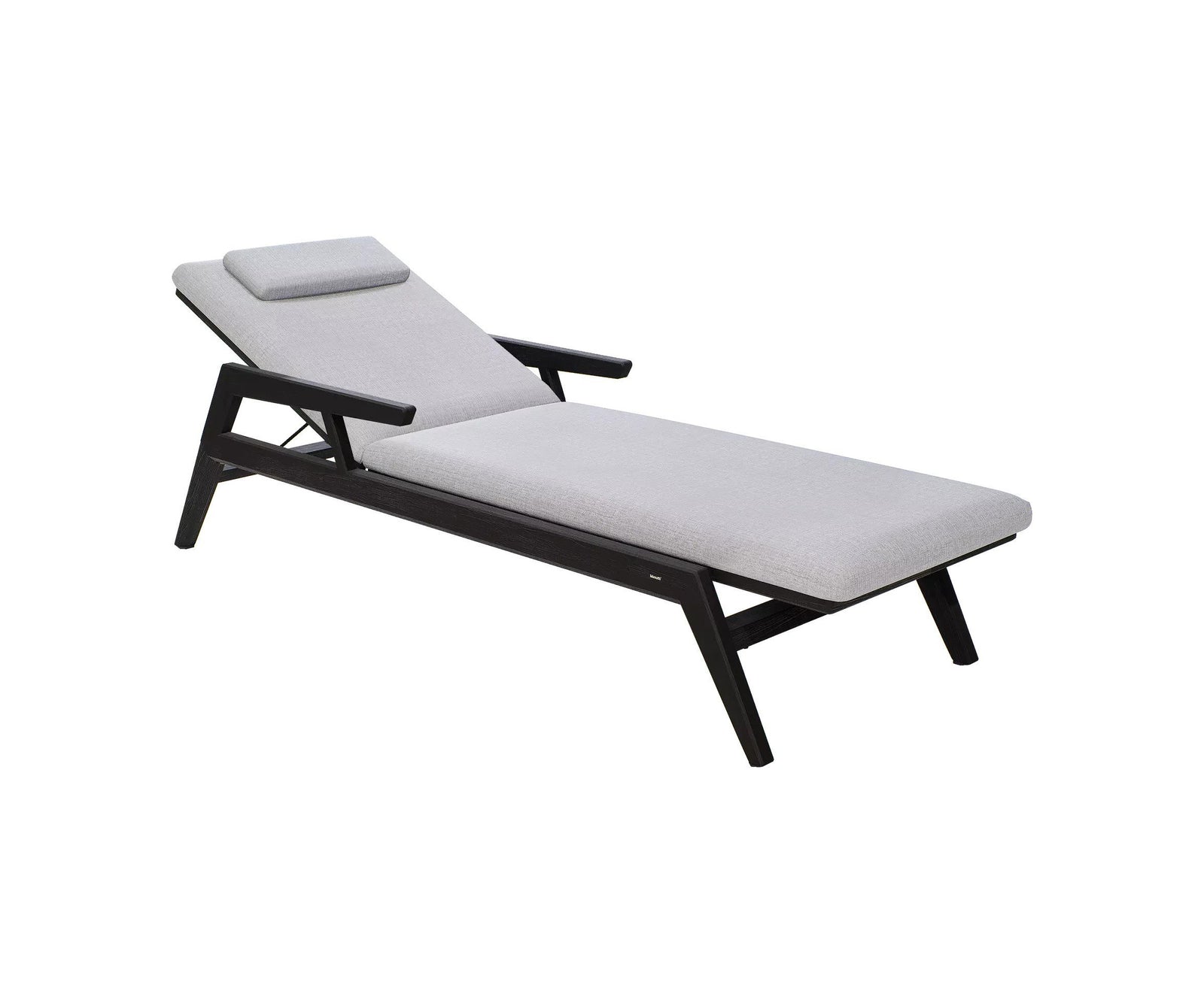 Sunrise Chaise Lounge with Armrest Manutti