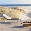 Sunrise Chaise Lounge with Armrest Manutti