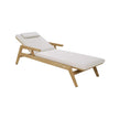 Sunrise Chaise Lounge with Armrest Manutti