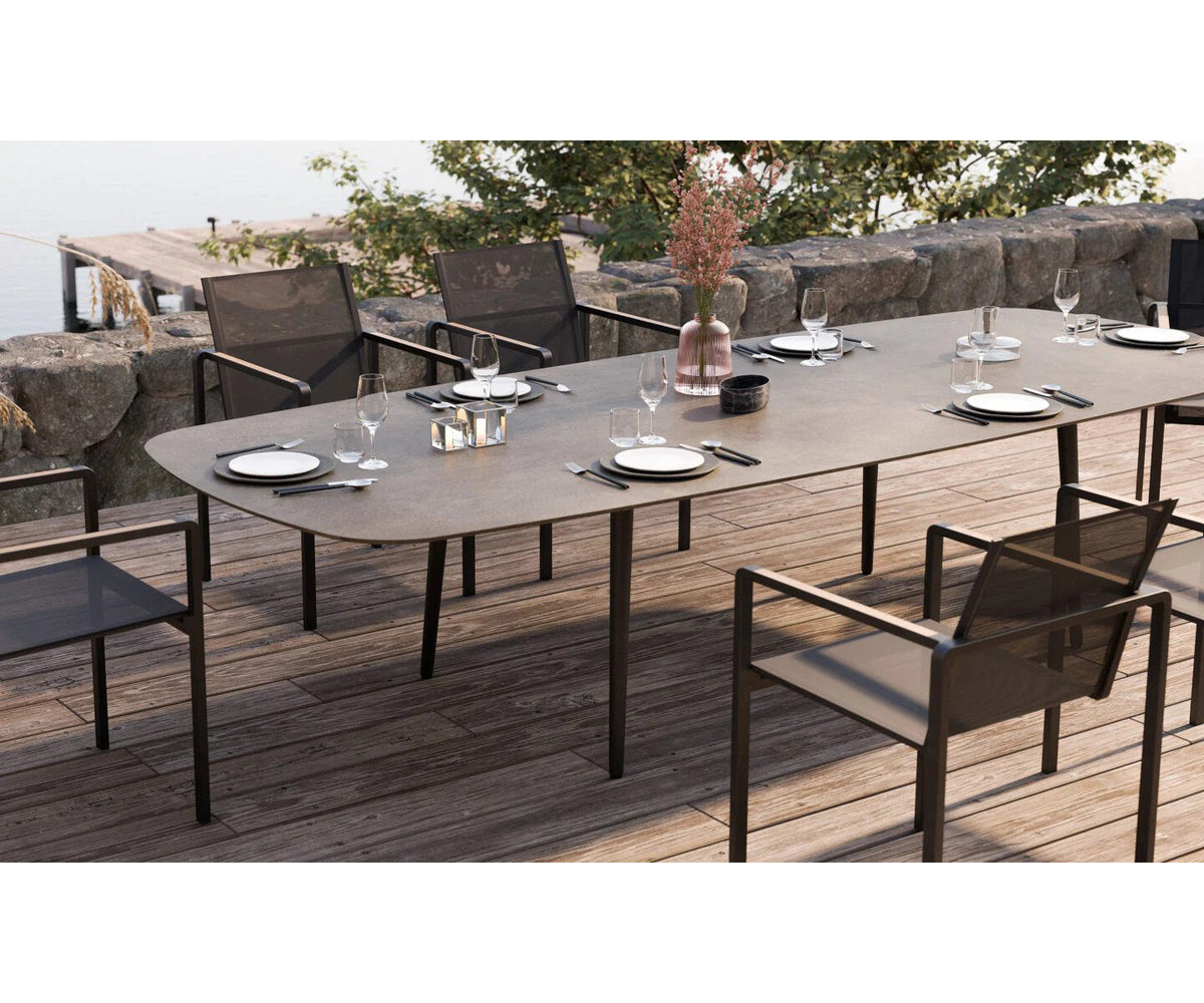 Styletto Rectangular Low Dining Table | Royal Botania