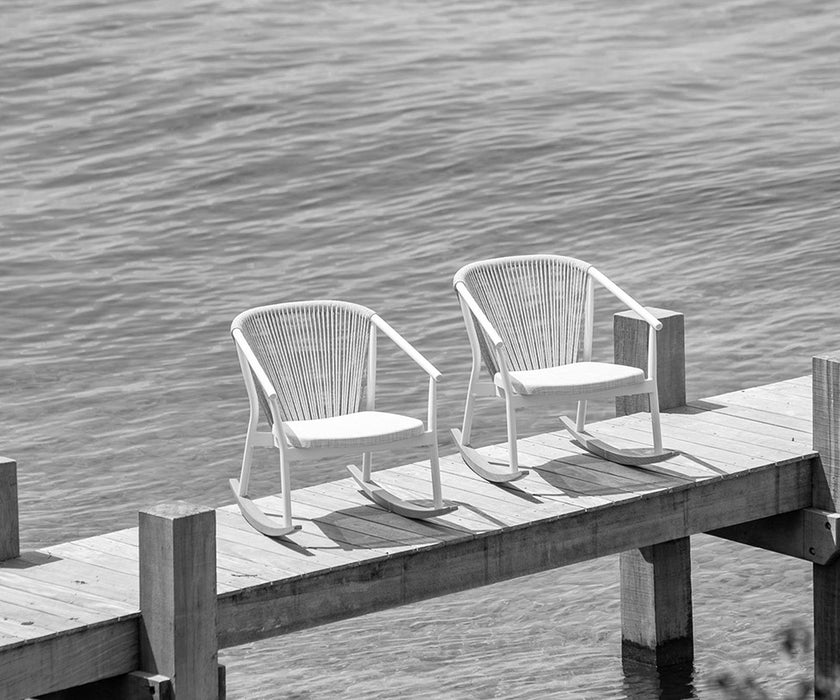 Smart Lounge Rocking Armchair Varaschin