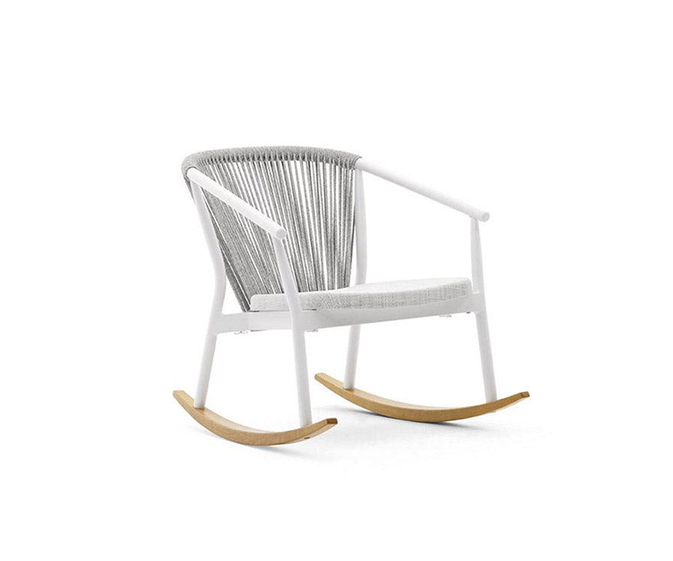 High end Smart Lounge Rocking Armchair by Varaschin Casa Design