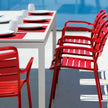 High End Flat Extending Rectangle Dining Table by Ethimo Casa Design Group