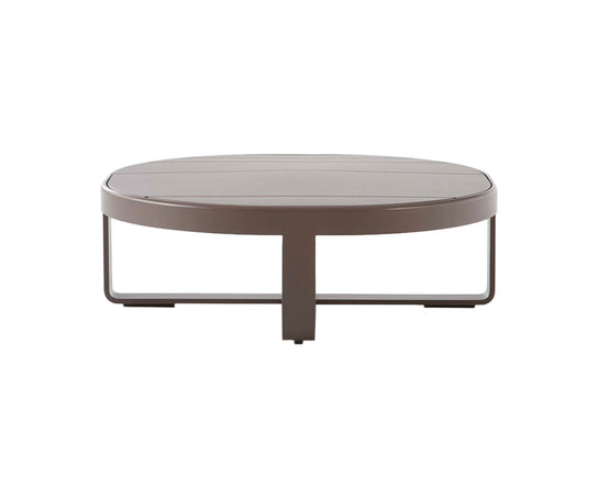 High End Flat Low Circular Side Table by Gandia Blasco Casa Design Group