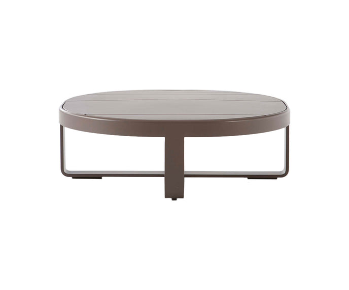 High End Flat Low Circular Side Table by Gandia Blasco Casa Design Group