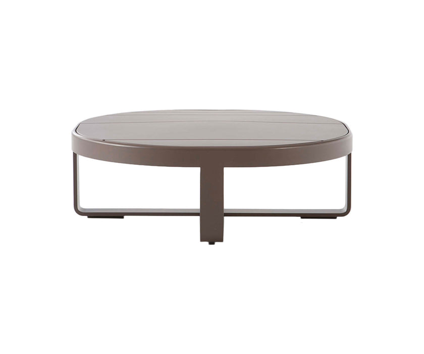 High End Flat Low Circular Side Table by Gandia Blasco Casa Design Group