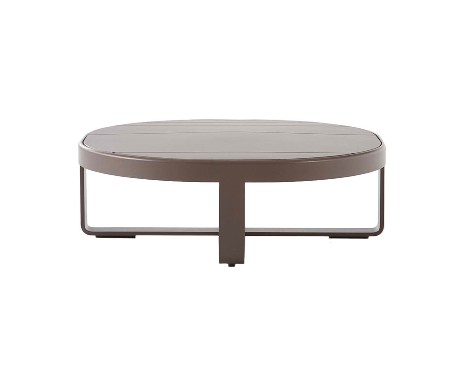 High End Flat Low Circular Side Table by Gandia Blasco Casa Design Group