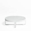 High End Flat Low Circular Side Table by Gandia Blasco Casa Design Group