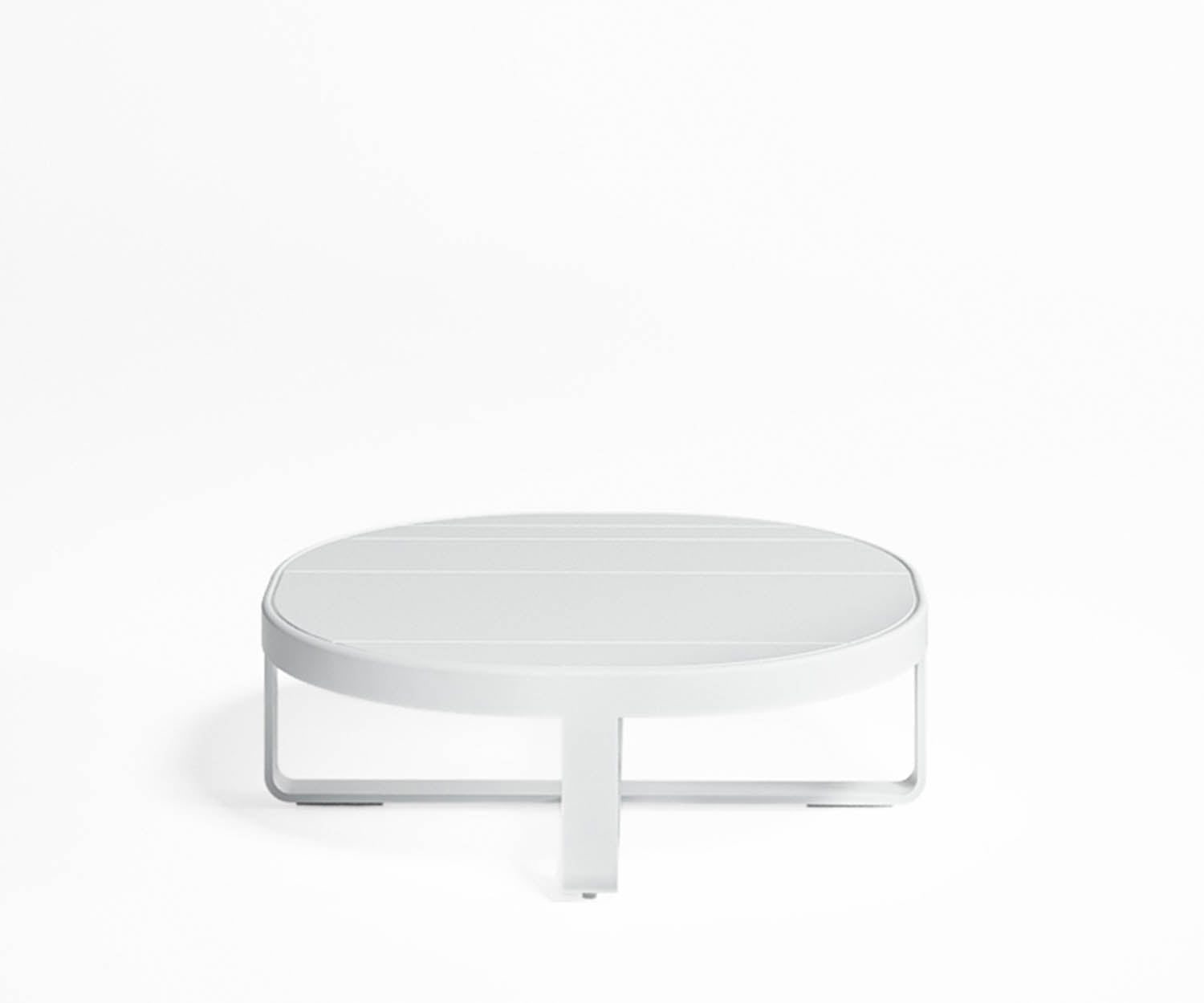 High End Flat Low Circular Side Table by Gandia Blasco Casa Design Group