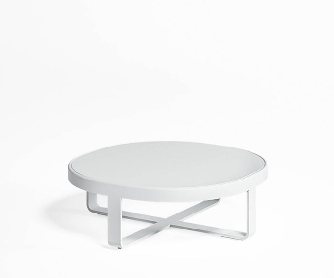 High End Flat Low Circular Side Table by Gandia Blasco Casa Design Group