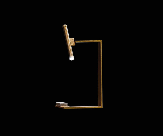 High End Flat Table Lamp by Henge Casa Design Group