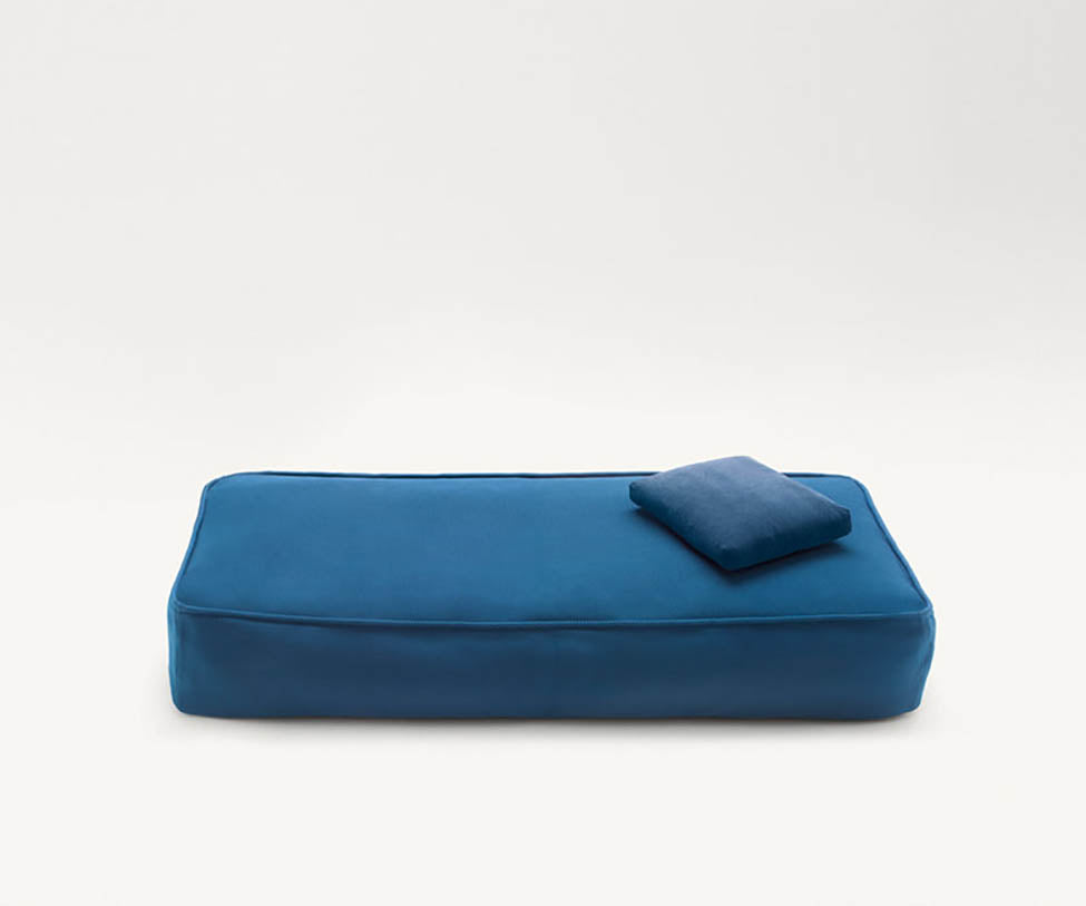 Modern  Float Pouf by Paola Lenti in Customizable Fabrics for Stylish Comfort Casa Design Group