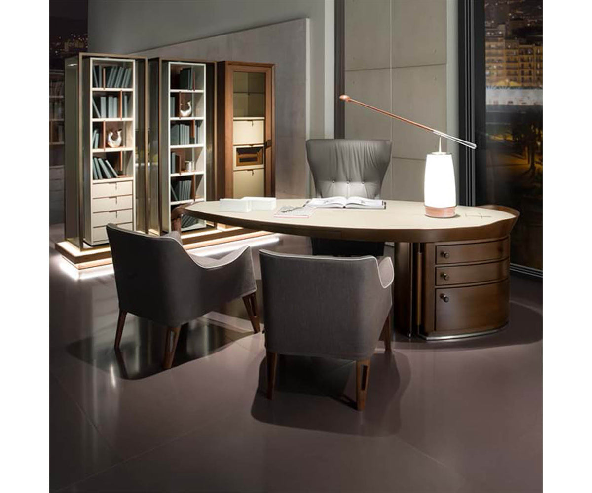 High End Floor Sample Afo Table Lamp by Giorgetti Casa Design Group