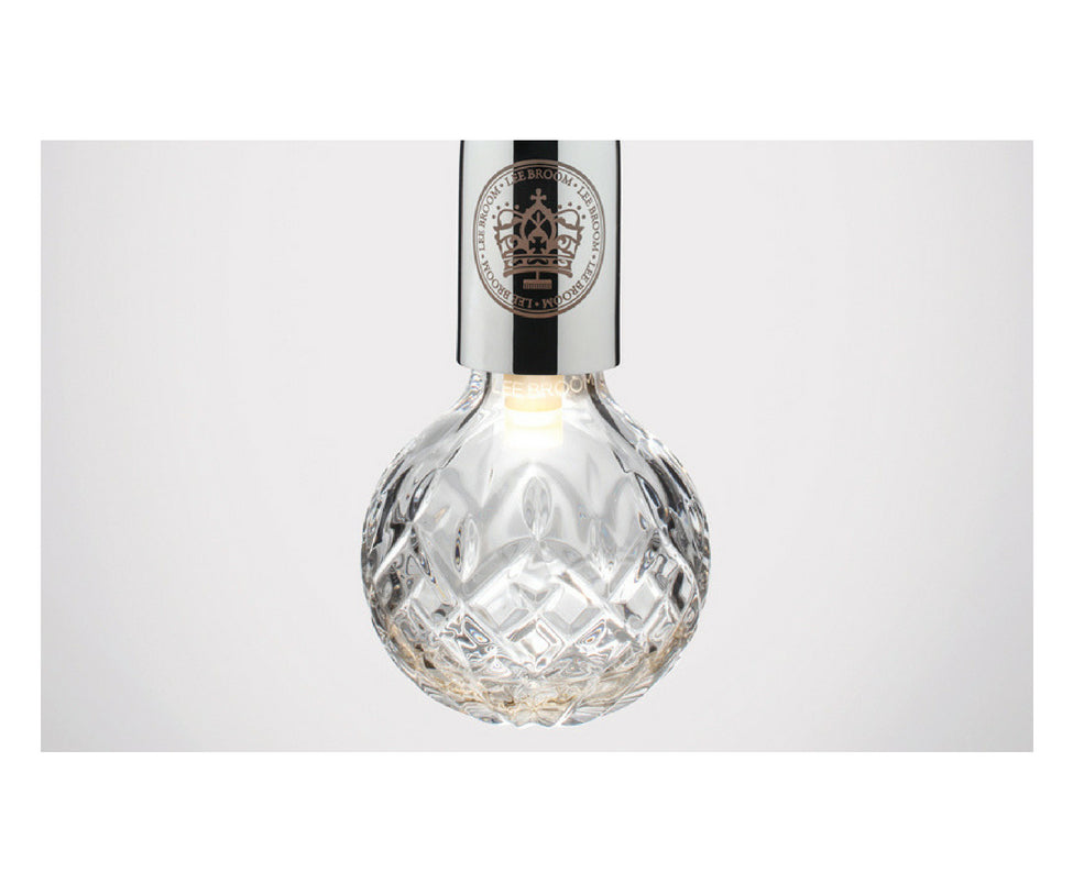 High End Floor Sample Crystal Bulb Pendant by Lee Broom Casa Design Group