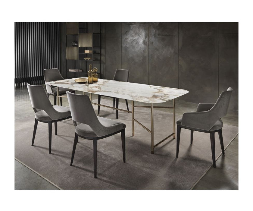 High End Floor Sample Grace Dining Chair by Marelli Casa Design Group