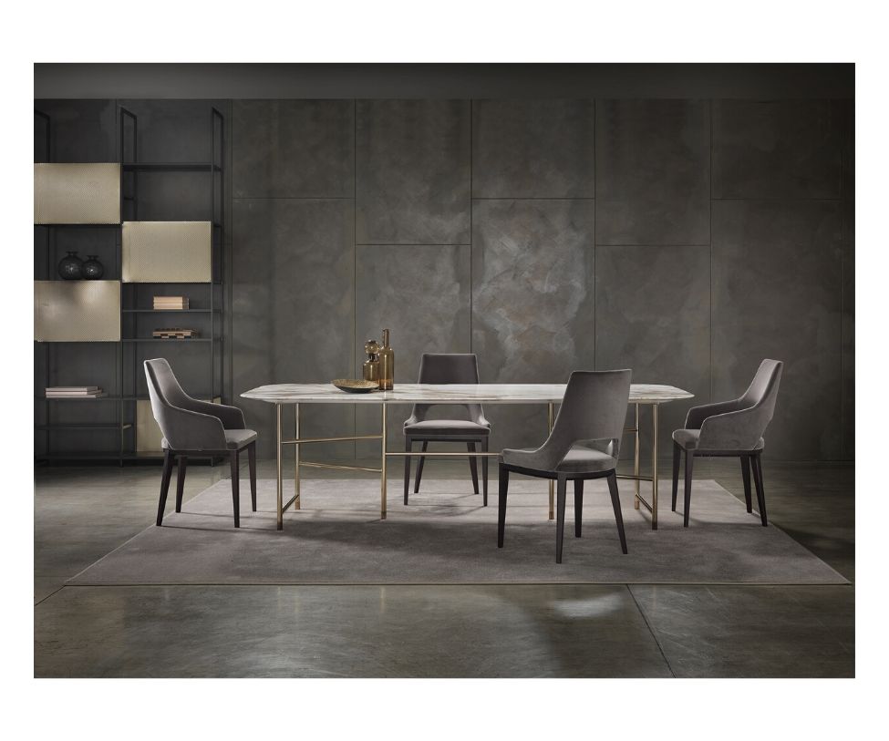 High End Floor Sample Grace Dining Chair by Marelli Casa Design Group