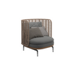 High End Floor Sample Mistral Outdoor Lounge Chair by Gloster Casa Design Group