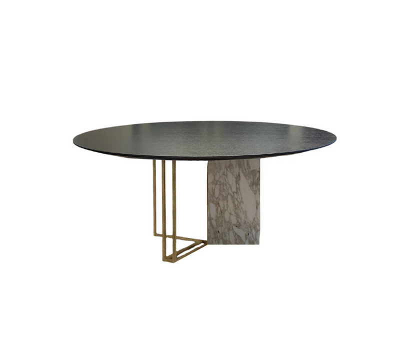 High End Floor Sample Plinto Dining Table by Meridiani Casa Design Group