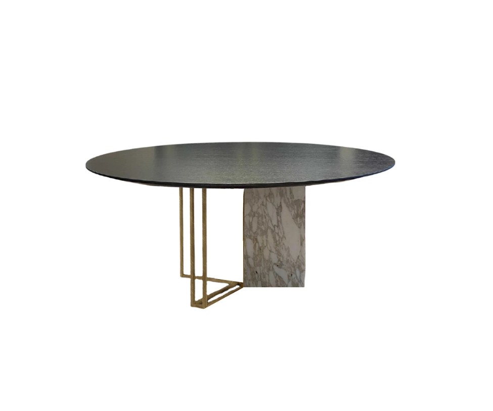 High End Floor Sample Plinto Dining Table by Meridiani Casa Design Group