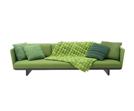 High End Floor Sample Sabi Outdoor Sofa by Paola Lenti Casa Design Group